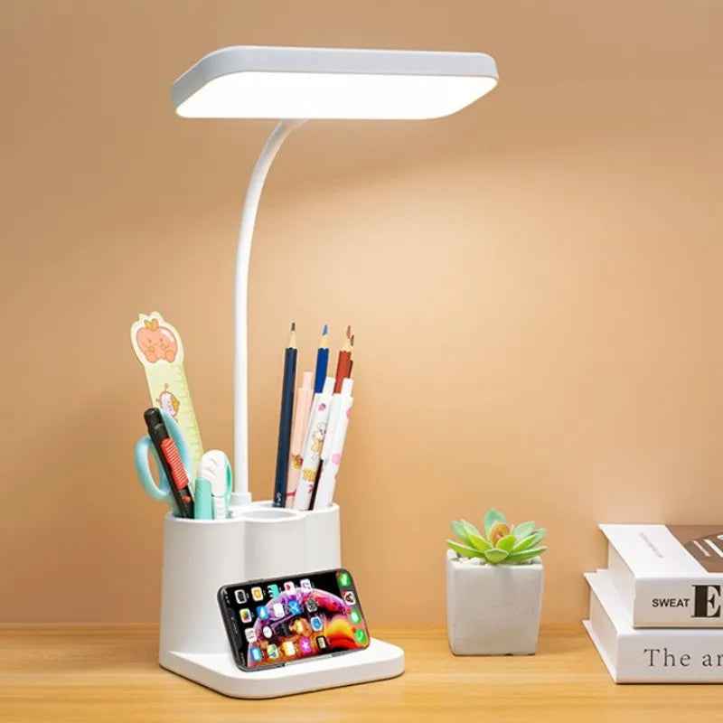 Rechargeable USB LED Desk Lamp for Study & Bedside by HitMyNeed