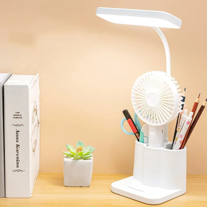 Rechargeable USB LED Desk Lamp for Study & Bedside by HitMyNeed