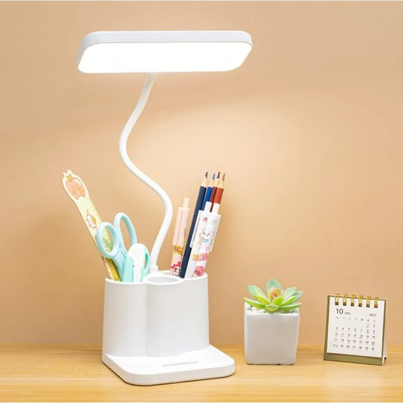 Rechargeable USB LED Desk Lamp for Study & Bedside by HitMyNeed