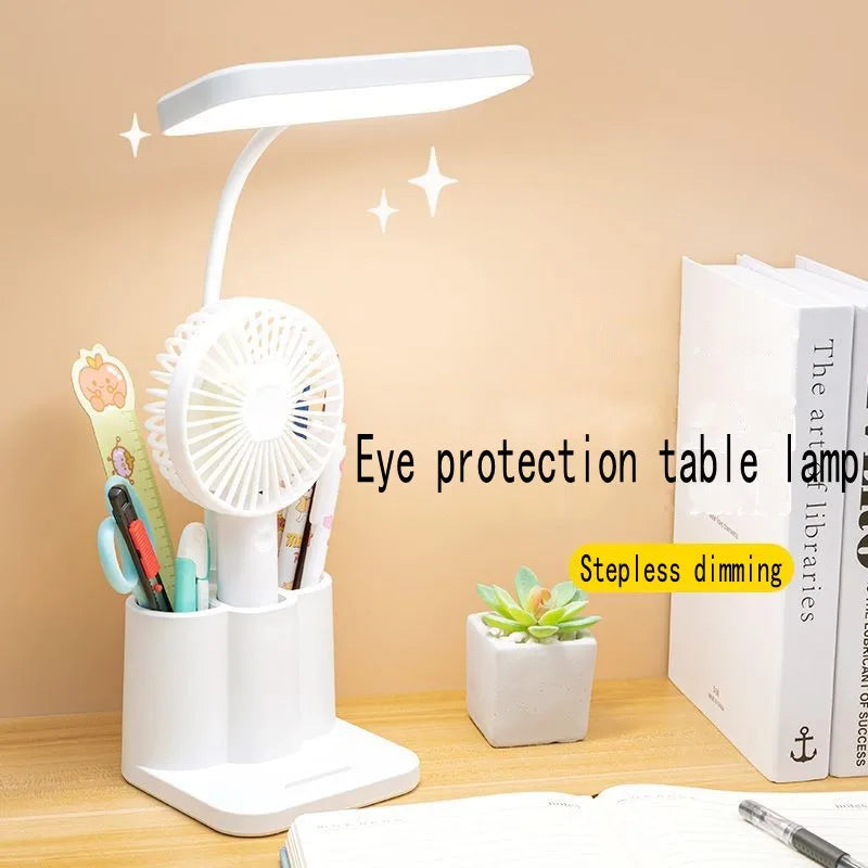 Rechargeable USB LED Desk Lamp for Study & Bedside by HitMyNeed