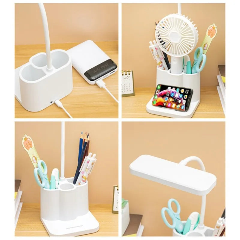 Rechargeable USB LED Desk Lamp for Study & Bedside by HitMyNeed