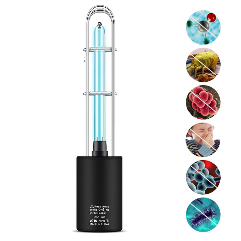 Rechargeable UV-C Disinfection Lamp with Ozone by HitMyNeed