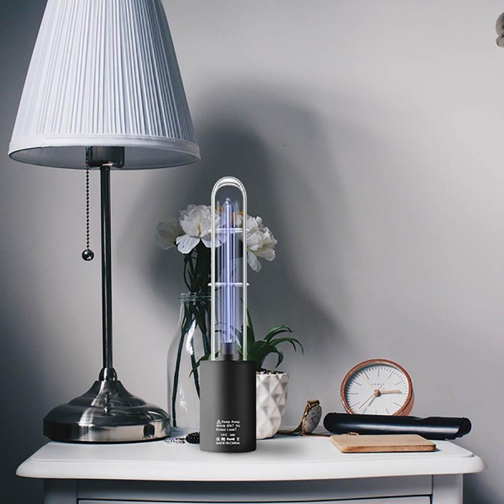 Rechargeable UV-C Disinfection Lamp with Ozone by HitMyNeed