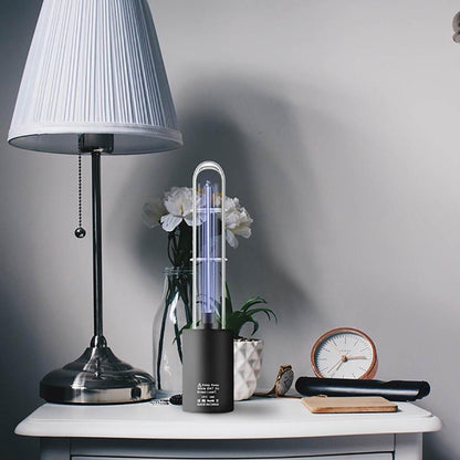 Rechargeable UV-C Disinfection Lamp with Ozone by HitMyNeed
