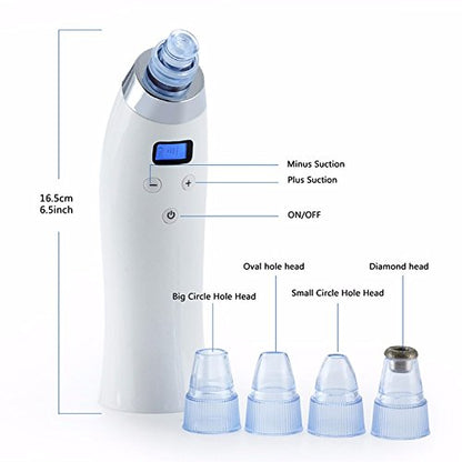 Rechargeable Vacuum Pore Cleaner & Blackhead Remover by HitMyNeed