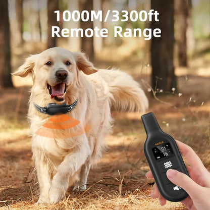 Rechargeable Waterproof Electric Dog Training Collar by HitMyNeed