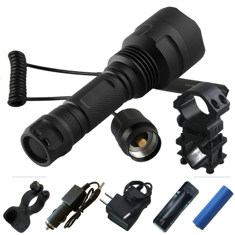 Rechargeable Waterproof LED Torch Flashlight by HitMyNeed