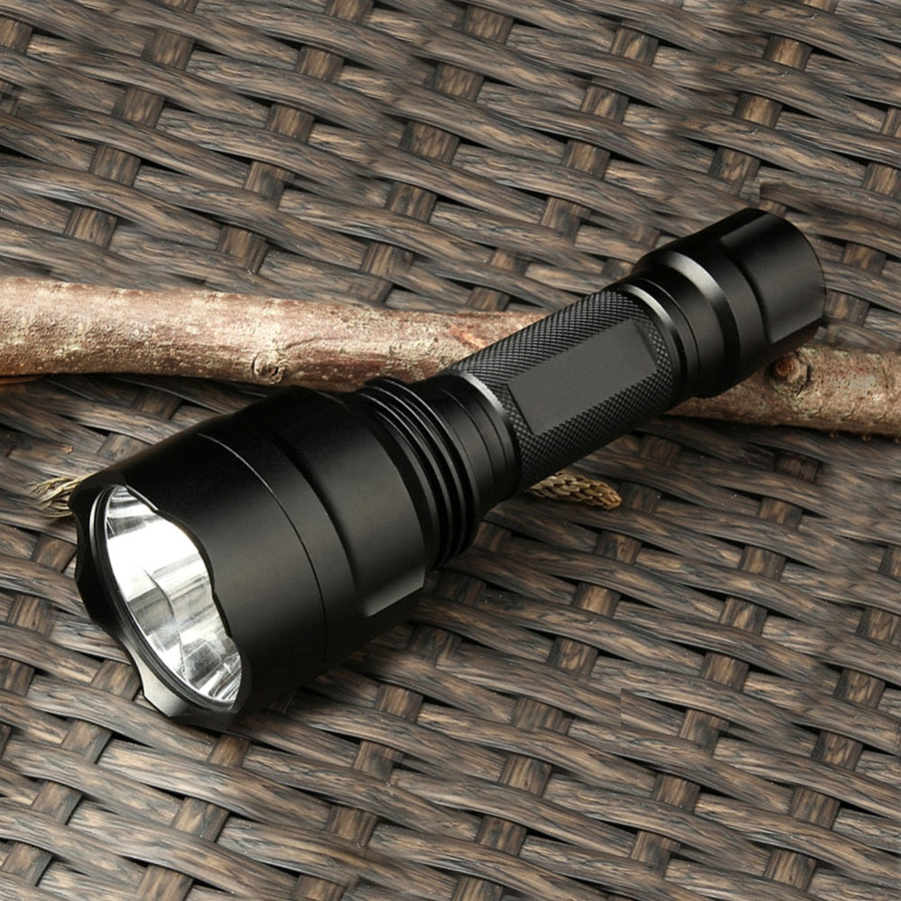 Rechargeable Waterproof LED Torch Flashlight by HitMyNeed