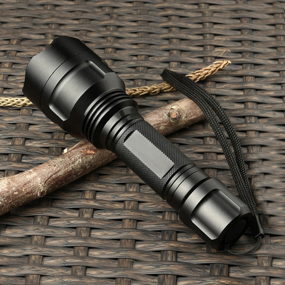 Rechargeable Waterproof LED Torch Flashlight by HitMyNeed