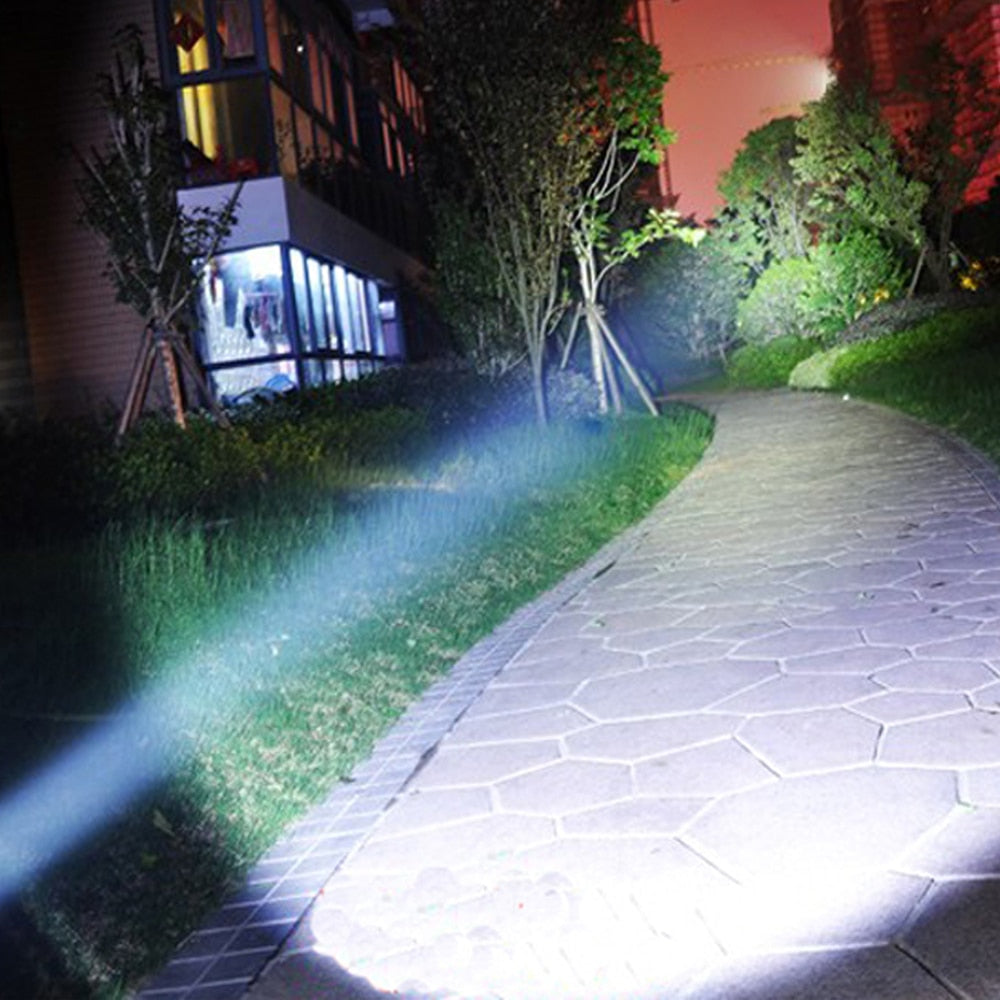Rechargeable Waterproof LED Torch Flashlight by HitMyNeed