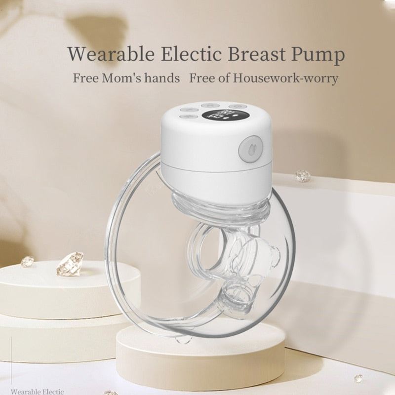 Rechargeable Wearable Electric Breast Pump by HitMyNeed