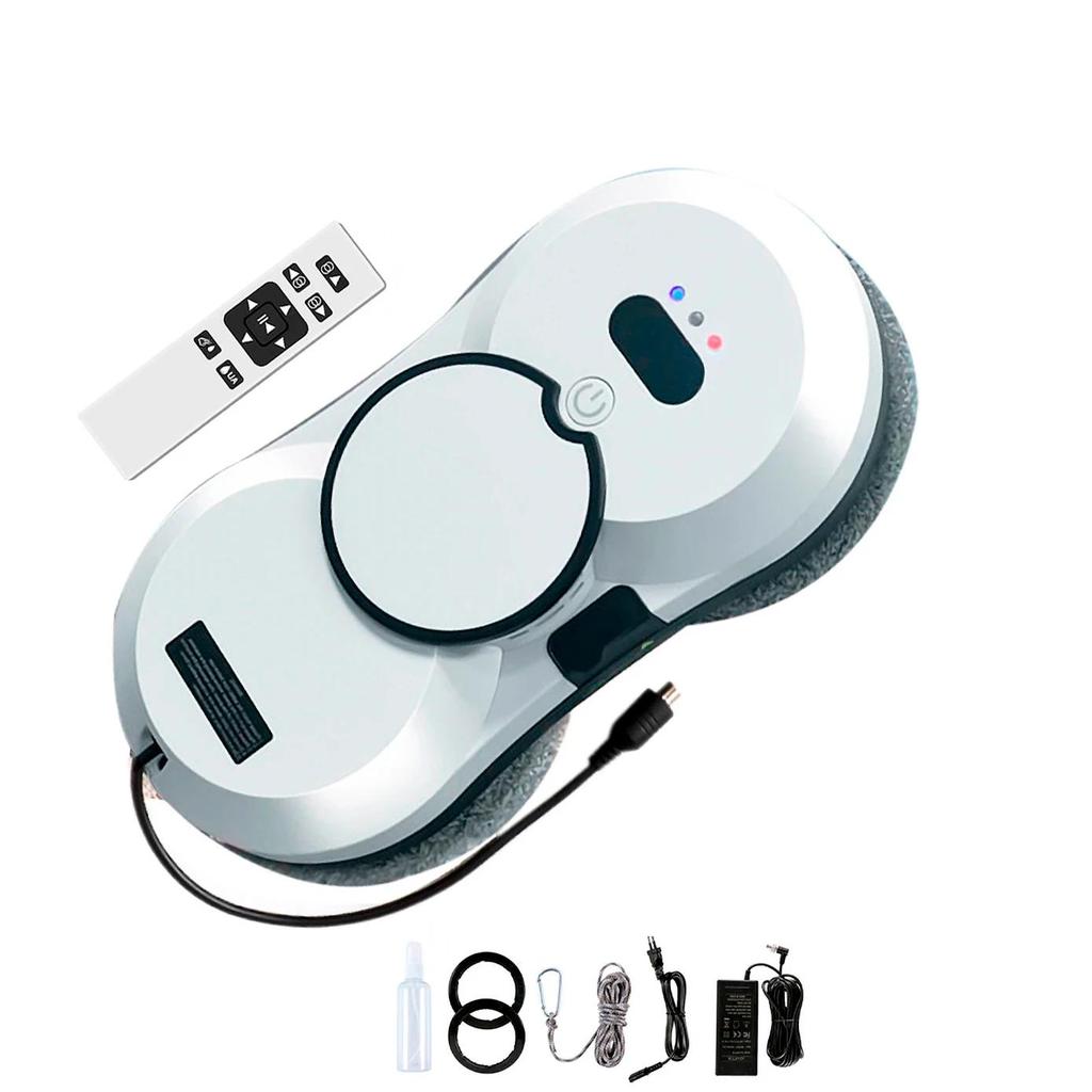 Rechargeable Window Cleaning Robot with 5600Pa Suction by HitMyNeed