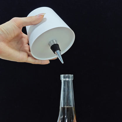 Rechargeable Wireless Bottle Lamp with Touch Dimming by HitMyNeed