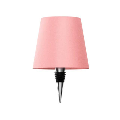 Rechargeable Wireless Bottle Lamp with Touch Dimming pink by HitMyNeed