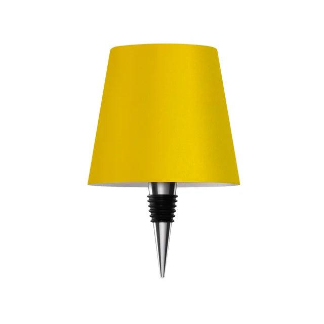 Rechargeable Wireless Bottle Lamp with Touch Dimming yellow by HitMyNeed