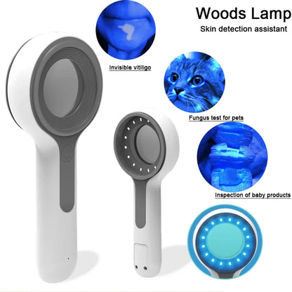 Rechargeable Wood's Lamp UV Skin Analyzer DW-A100 by HitMyNeed