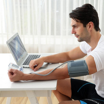 Rechargeable Wrist Blood Pressure Monitor by HitMyNeed