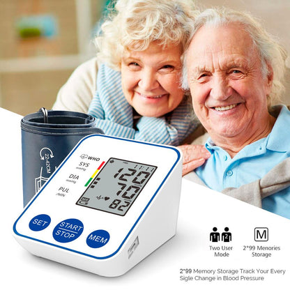 Rechargeable Wrist Blood Pressure Monitor by HitMyNeed