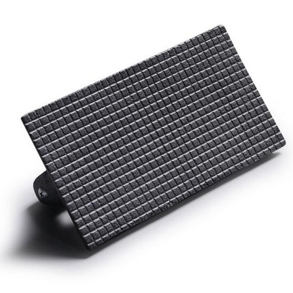 Rectangular Cast Iron Grill Press with Wooden Handle by HitMyNeed