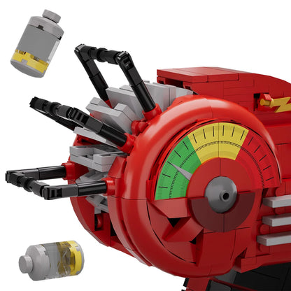 Red COD Ray Gun Building Blocks Model Kit by HitMyNeed