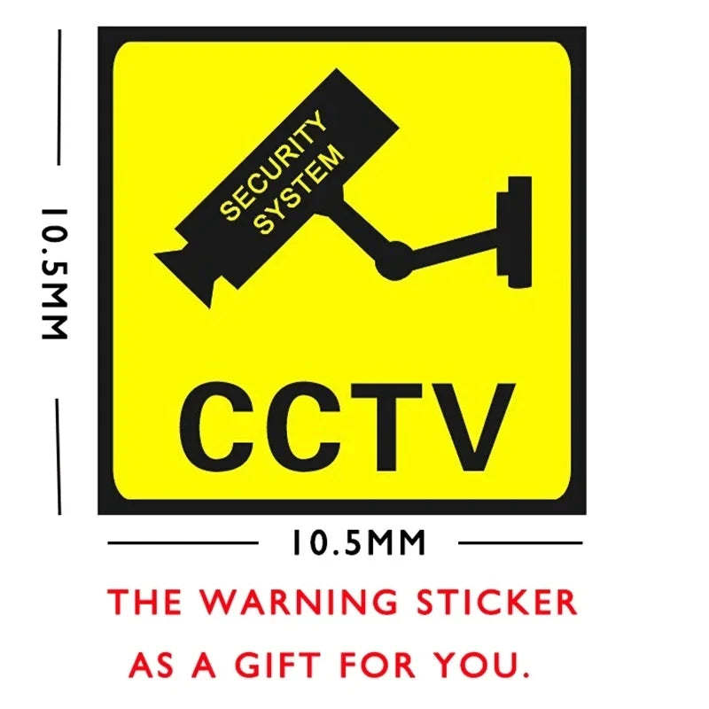 Red Flashing LED Dummy CCTV Camera for Home & Office by HitMyNeed