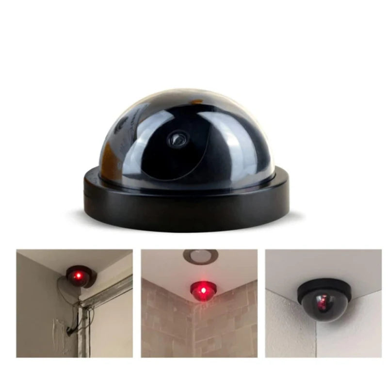 Red Flashing LED Dummy CCTV Camera for Home & Office by HitMyNeed