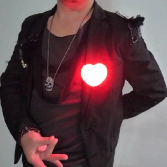 Red Heart Light Magic Trick Prop for Stage & Close-Up by HitMyNeed