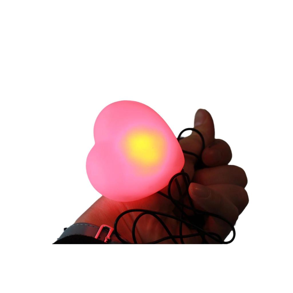 Red Heart Light Magic Trick Prop for Stage & Close-Up by HitMyNeed