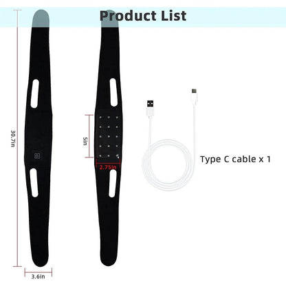 Red & Infrared Neck Therapy Belt for Pain Relief by HitMyNeed