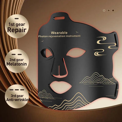 Red LED Infrared Flexible Silicone Light Therapy Mask by HitMyNeed