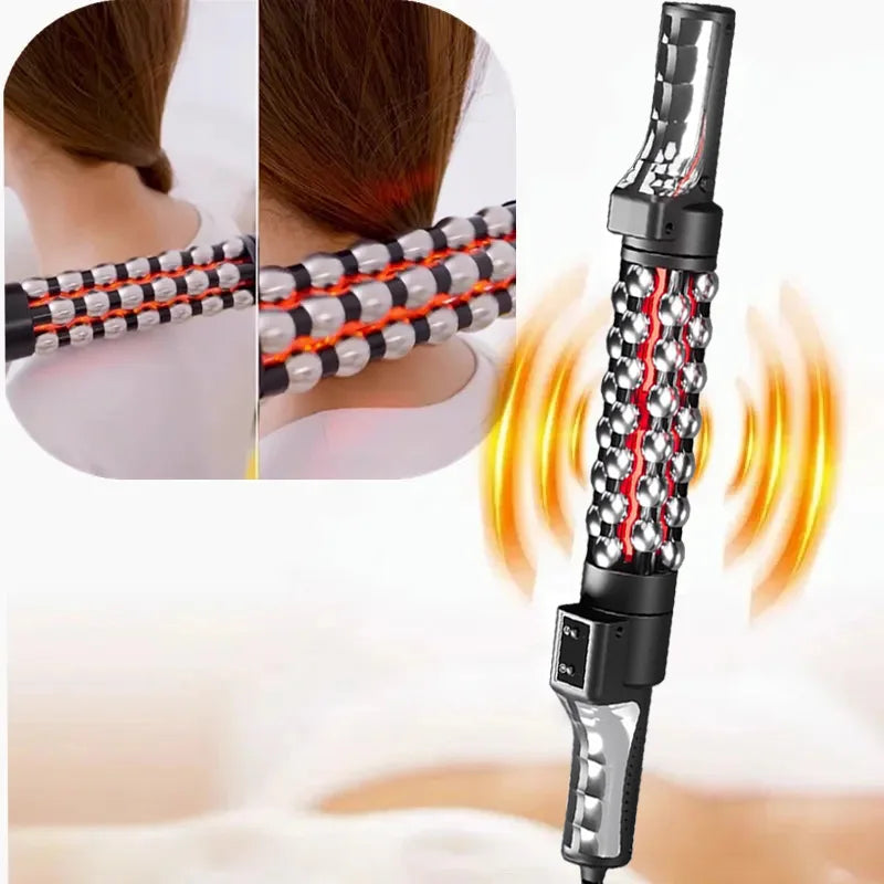 Red Light Heated 360° Body Massager Roller by HitMyNeed