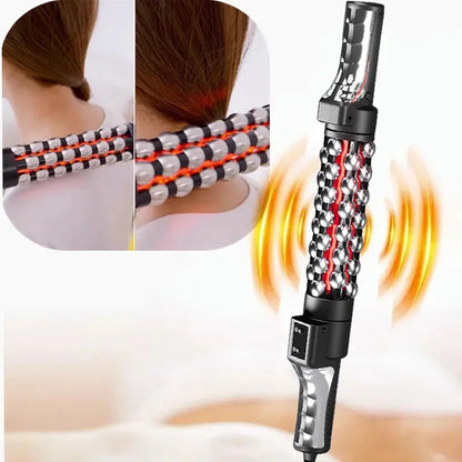 Red Light Heated 360° Body Massager Roller by HitMyNeed