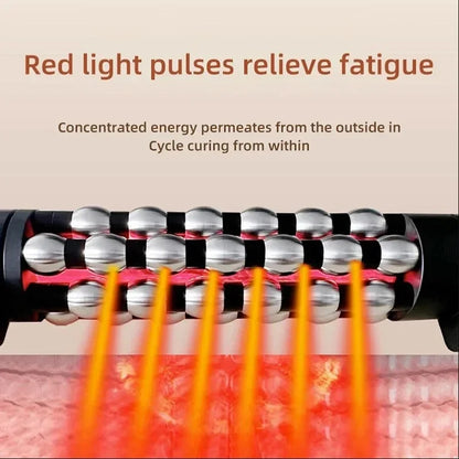 Red Light Heated 360° Body Massager Roller by HitMyNeed
