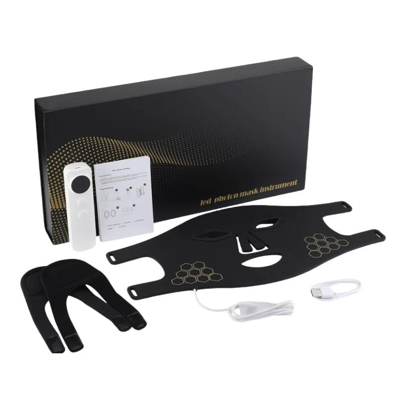 Red Light Therapy Mask 460nm 660nm 850nm for Face Care by HitMyNeed
