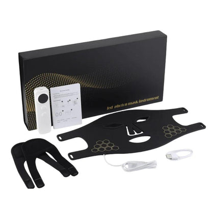 Red Light Therapy Mask 460nm 660nm 850nm for Face Care by HitMyNeed