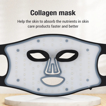 Red Light Therapy Mask 460nm 660nm 850nm for Face Care by HitMyNeed