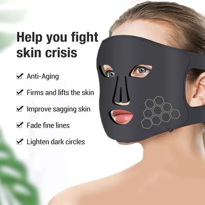 Red Light Therapy Mask 460nm 660nm 850nm for Face Care by HitMyNeed