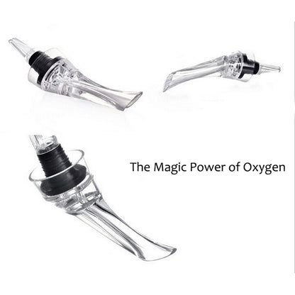 Red Wine Aerator and Drip-Free Pourer Spout by HitMyNeed