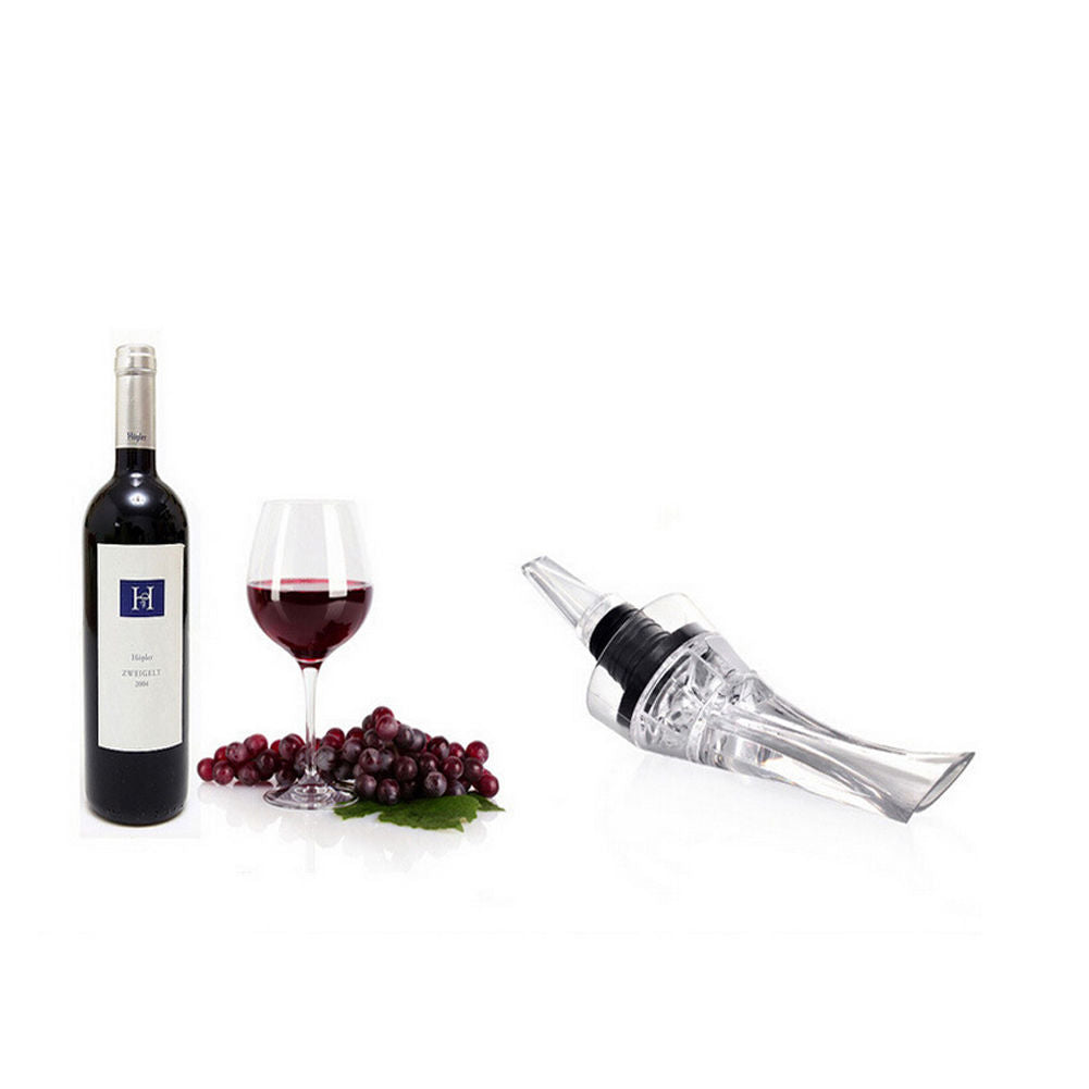 Red Wine Aerator and Drip-Free Pourer Spout by HitMyNeed