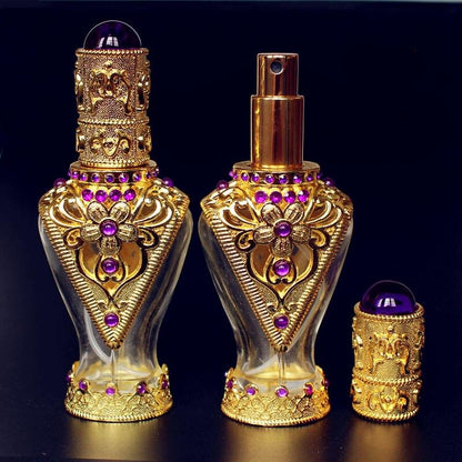 Refillable 50ml Arabic Glass Perfume Spray Bottle by HitMyNeed