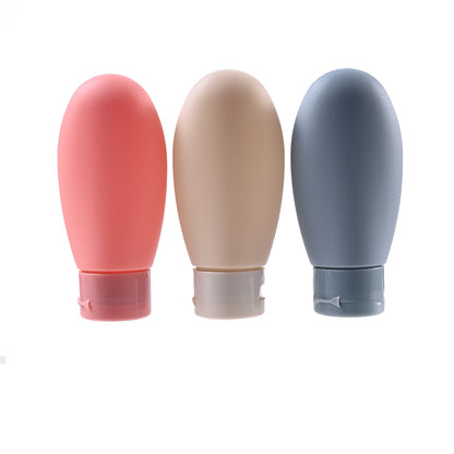 Refillable 60ml Squeezable Travel Bottles (Set of 3) by HitMyNeed