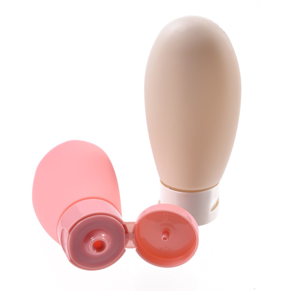 Refillable 60ml Squeezable Travel Bottles (Set of 3) by HitMyNeed