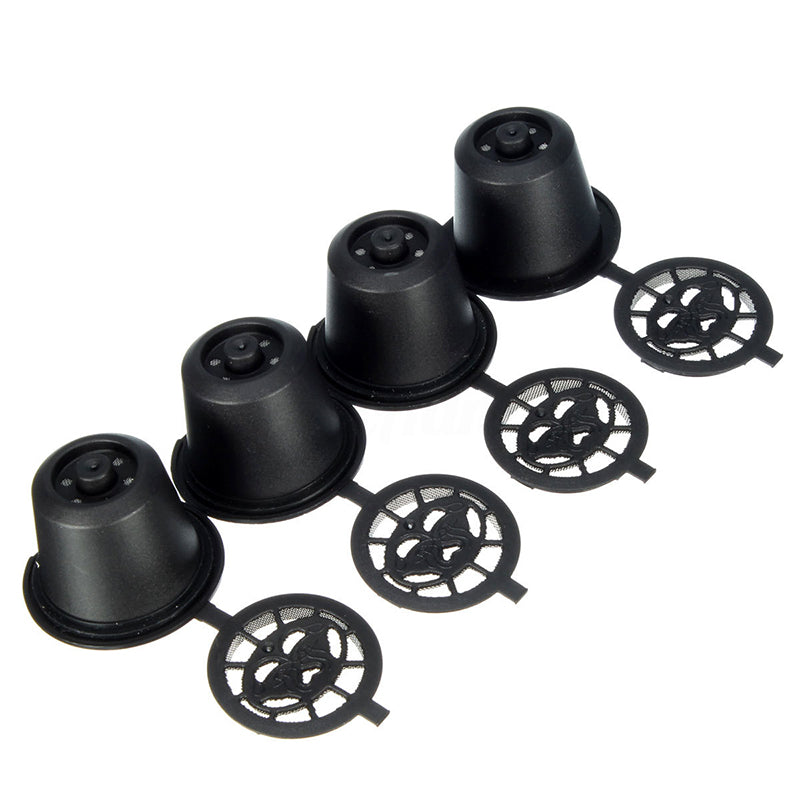 Refillable Coffee Capsules for Nespresso, Set of 4 by HitMyNeed