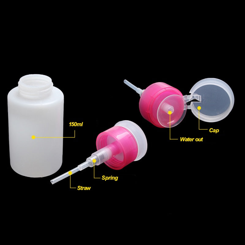 Refillable Nail Polish Remover Pump Dispenser 150ml by HitMyNeed