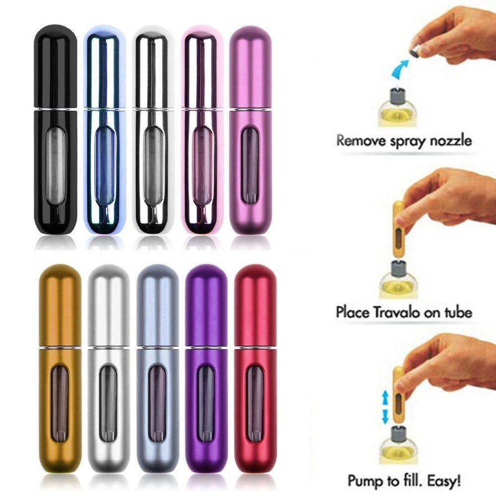 Refillable Perfume Atomiser Travel Bottle 5ml by HitMyNeed