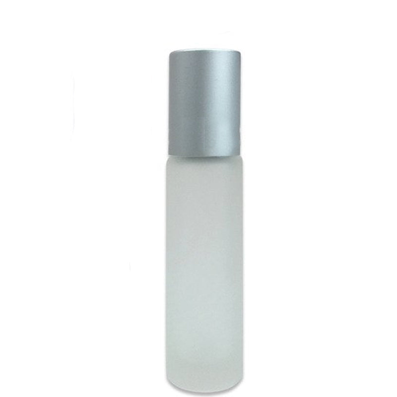 Refillable Travel Rollerball Perfume Bottle 1pcs-10ml frosted-clear by HitMyNeed