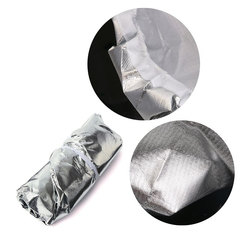 Reflective Car Seat Sun Shade for Babies by HitMyNeed