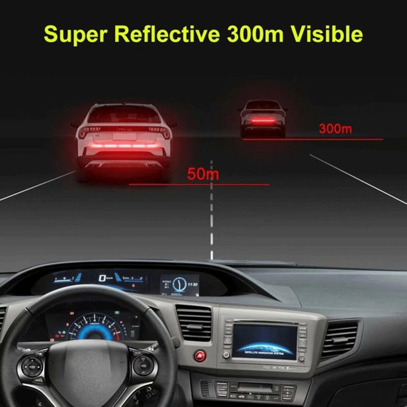 Reflective Car Trunk Safety Tape Anti-Collision Sticker by HitMyNeed