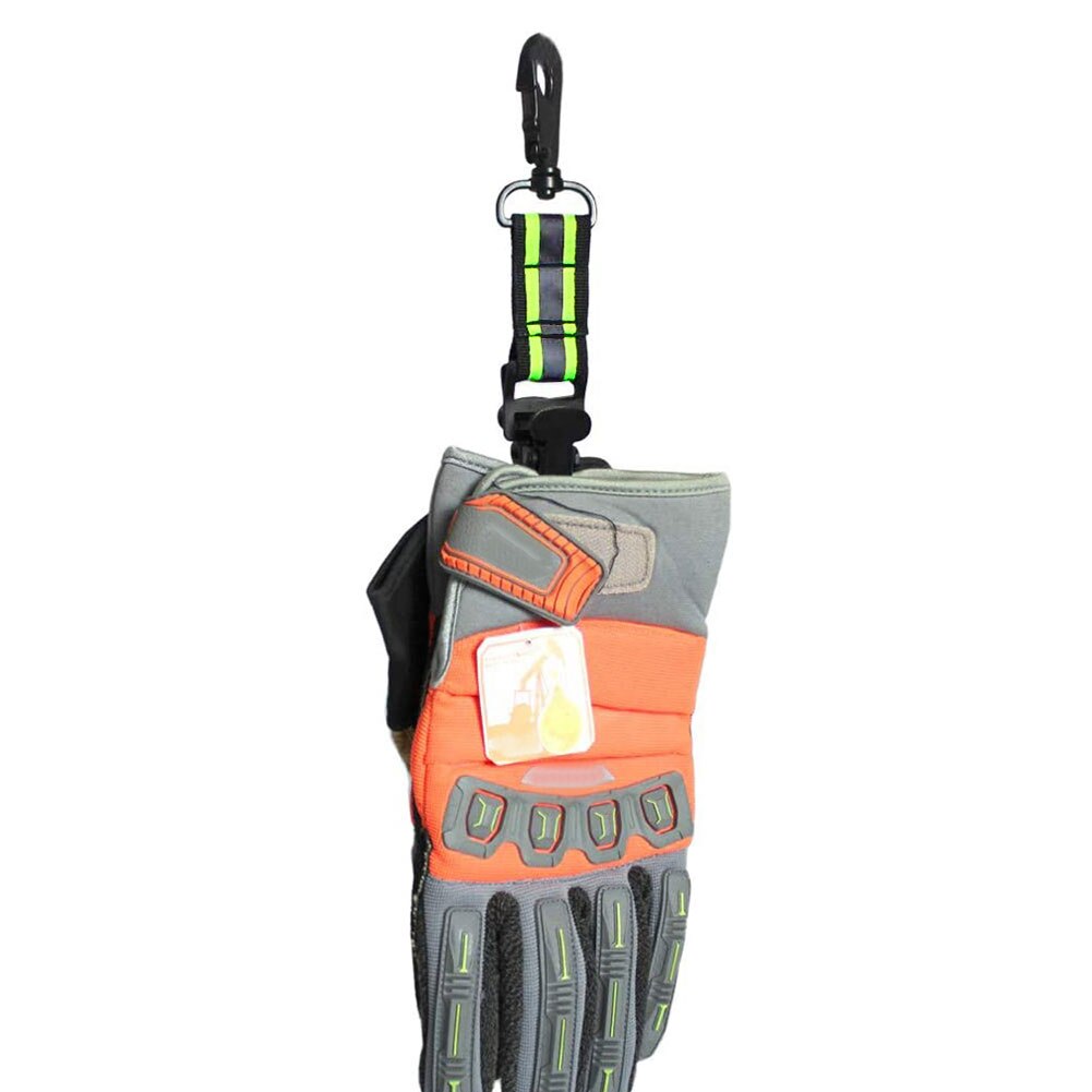 Reflective Fire Glove Strap with Dual Clips by HitMyNeed