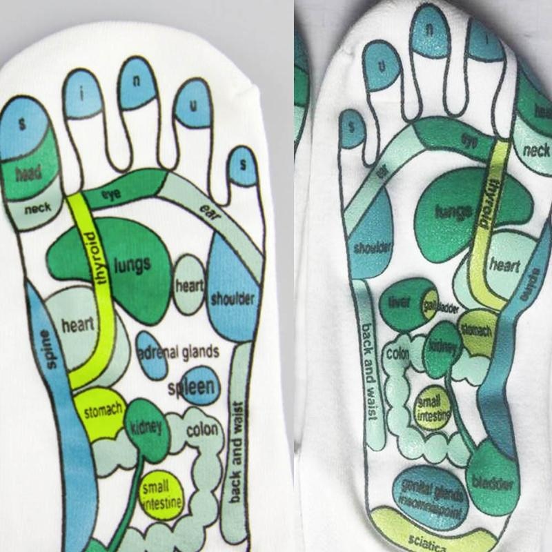 Reflexology Cotton Acupressure Socks Guide by HitMyNeed